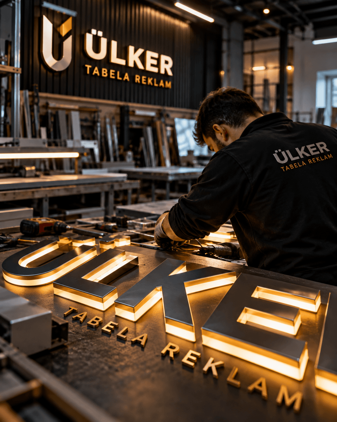 Ülker Tabela Reklam tabela üretimi ve uygulama çalışmaları